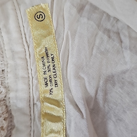 NEW Johnny Was - Vintage Small NWT Joystick Crochet Beige Cardigan - Picture 6 of 7